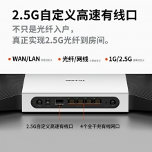 TP-LINK WiFi6 AX5400無線路由器 千兆端口家用高速wifi穿墻王2.5G自定義口tplink 5G雙頻mesh大戶型xdr5480 電口模塊