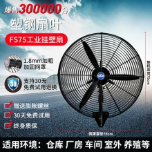 fs75-工業(yè)電風(fēng)扇強(qiáng)力落地扇大風(fēng)量牛角扇商用機(jī)械大功率車(chē)間工廠(chǎng)壁掛扇